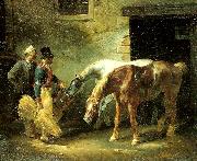 charles emile callande chevaux de poste d' une ecurie oil painting picture wholesale